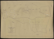 Plan du cadastre rénové - La Vicogne : section Section unique feuille 2