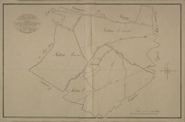 Plan du cadastre napoléonien - Francieres : tableau d'assemblage