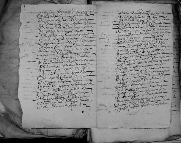 Etude de Me François De Saint-Fuscien à Amiens (étude n°18). Minutes de l'année 1641