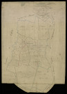 Plan du cadastre napoléonien - Beuvraignes : tableau d'assemblage