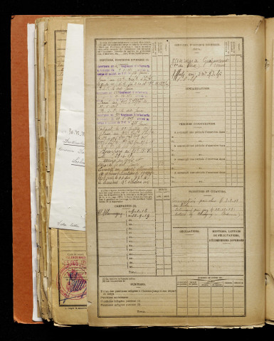 Duchaussoy, André Joseph Eugène, né le 05 mai 1897 à Famechon (Somme), classe 1917, matricule n° 76, Bureau de recrutement d'Amiens