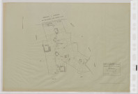 Plan du cadastre rénové - Ugny-l'Equipée : section B2