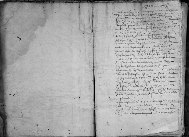 Etude de Me Henri Debacq à Amiens (étude n°16). Minutes de l'année 1615