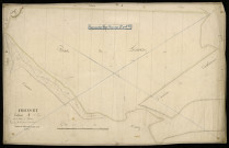 Plan du cadastre napoléonien - Fricourt : Bois de Fricourt (Le), A2