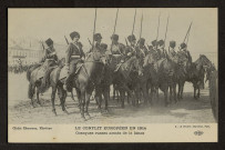 LE CONFLIT EUROPEEN EN 1914. COSAQUES RUSSES ARMES DE LA LANCE