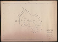 Plan du cadastre rénové - Aigneville : section ZH