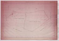 Plan du cadastre rénové - Fresne-Mazancourt : section ZC