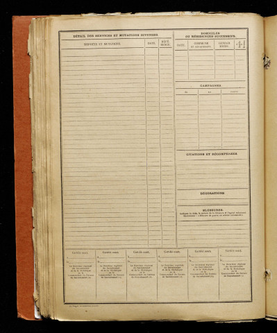 Dessaint, Valère Yvon Ludovic, né le 06 novembre 1897 à Oisemont (Somme), classe 1917, matricule n° 351, Bureau de recrutement d'Amiens