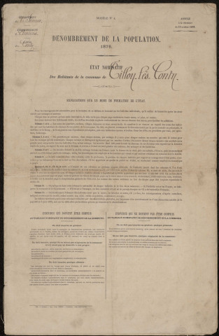 Recensement de la population : Tilloy-lès-Conty