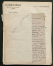 Témoignage de Guillaume, G. (Docteur) et correspondance avec Jacques Péricard