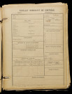 Inconnu, classe 1915, matricule n° 1040, Bureau de recrutement de Péronne