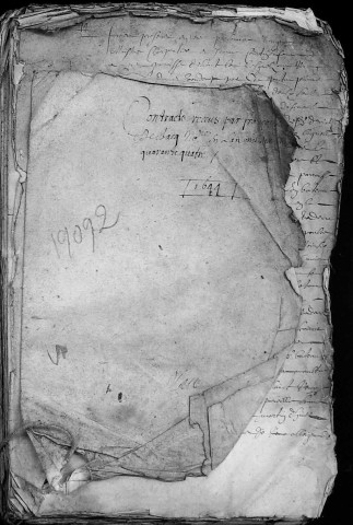 Etude de Me François Debacq à Amiens (étude n°7). Minutes de l'année 1644