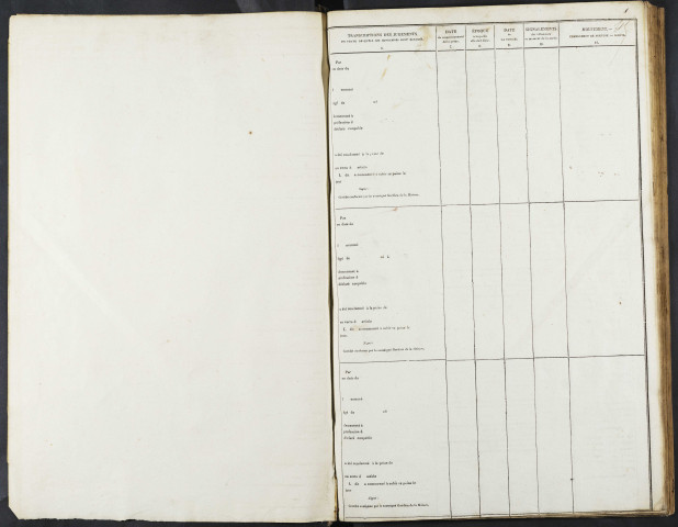 Maison de correction dite Bicêtre à Amiens. Registre d'écrou : numéros 5493 à 6352. 16 décembre 1840 - 20 mai 1842