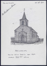 Bailleulval (Pas-de-Calais) : église Saint-Martin - (Reproduction interdite sans autorisation - © Claude Piette)