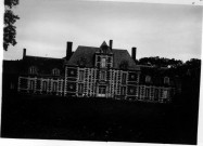 Château de Vauchelles-les-Domart : la façade avant