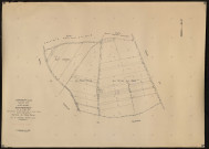 Plan du cadastre rénové - Domqueur : section ZH