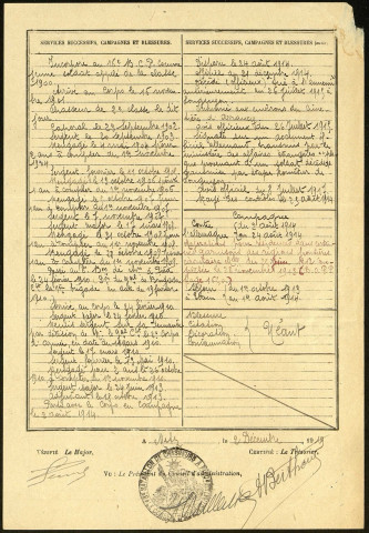 Colinet, Henri Anatole Valentin, né le 06 avril 1880 à Boves (Somme), classe 1900, matricule n° 277, Bureau de recrutement d'Amiens