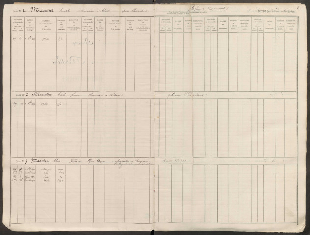 Répertoire des formalités hypothécaires, du 12/10/1899 au 24/04/1900, registre n° 172 (Conservation des hypothèques de Doullens)