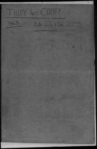 Recensement de la population : Tilloy-lès-Conty