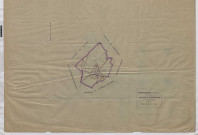 Plan du cadastre rénové - Mouflières : tableau d'assemblage (TA)