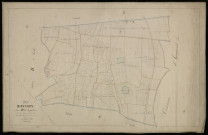 Plan du cadastre napoléonien - Ronsoy : Bosquet Toine (Le), B