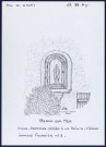 Berck (Pas-de-Calais) : niche oratoire dédiée à la Sainte-Vierge - (Reproduction interdite sans autorisation - © Claude Piette)