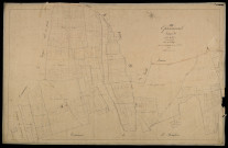 Plan du cadastre napoléonien - Epaumesnil : Village (Le), B2