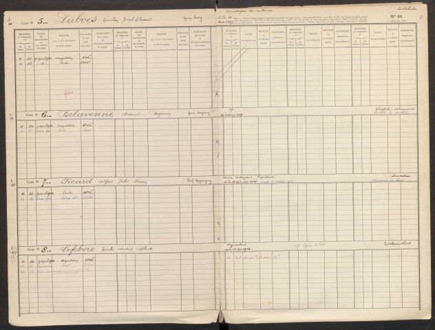 Répertoire des formalités hypothécaires, du 15/04/1941 au 14/08/1941, registre n° 002 (Conservation des hypothèques de Montdidier)