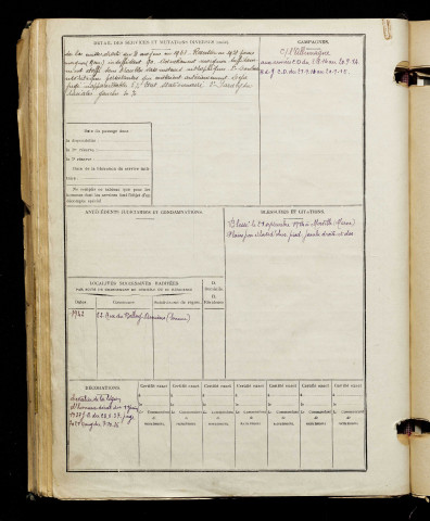 Boinet, Adéodat Fernand Ernest, né le 12 juillet 1891 à Amiens (Somme), classe 1911, matricule n° 884, Bureau de recrutement d'Amiens