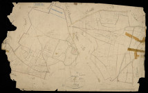 Plan du cadastre napoléonien - Crecy-en-Ponthieu (Crécy en Ponthieu) : Crécy Grange ; Vallée à Poulains (La), A