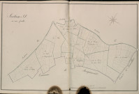 Plan du cadastre napoléonien - Atlas cantonal - Herbecourt : D