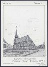 Clairy-Saulchoix : église Saint-Nicolas, Xve siècle - (Reproduction interdite sans autorisation - © Claude Piette)
