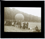 A la Hotoie le 14 juillet 1932 - ballon de Monsieur Robart