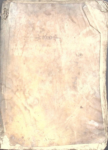 Etude de Me Jean Quignon à Amiens (étude n°22). Minutes de l'année 1610