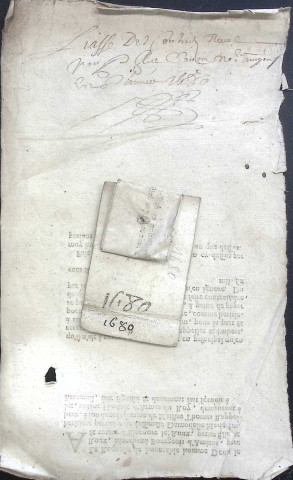 Etude de Me Philippe Caron à Amiens (étude n°1). Minutes de l'année 1680