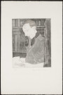 Lucien Raimbourg dans sa bibliothèque