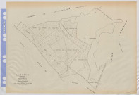 Plan du cadastre rénové - Lucheux : section D