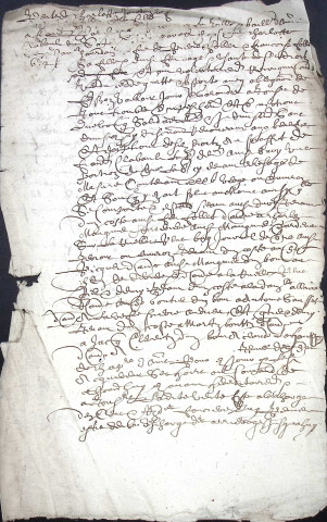 Etude de Me Augustin Perdu à Amiens (étude n°26). Minutes de l'année 1672