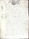 Etude de Me Pierre Trencart à Amiens (étude n°7). Minutes de l'année 1684