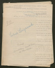 Témoignage de Leyraud, A. (Lieutenant colonel) et correspondance avec Jacques Péricard