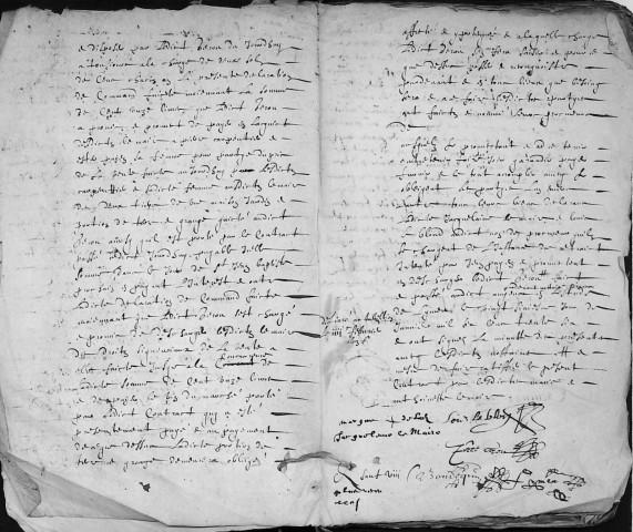 Etude de Me Antoine Limeux à Amiens (étude n°11). Minutes de l'année 1636