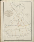 Plan du cadastre napoléonien - Atlas cantonal - Proyart : tableau d'assemblage