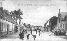 Villers-Bretonneux. Rue des Tavernes avant sa destruction