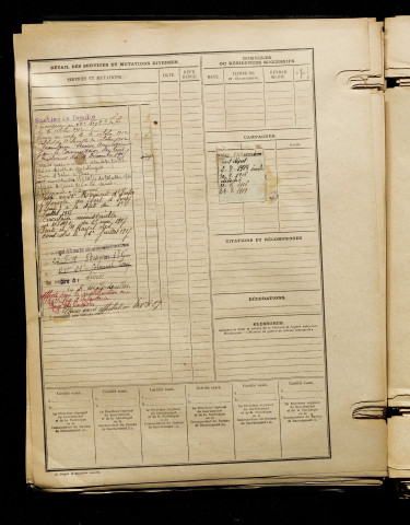 Beaurain, Stanislas Jean Baptiste, né le 24 juin 1891 à Dargnies (Somme), classe 1911, matricule n° 1064, Bureau de recrutement d'Abbeville