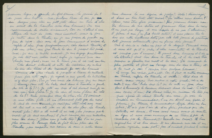 Témoignage de Bourdaa, Joseph (Caporal) et correspondance avec Jacques Péricard