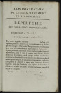 Répertoire des formalités hypothécaires, du 18/09/1810 au 23/01/1811, registre n° 073 (Abbeville)