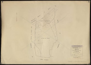 Plan du cadastre rénové - Lanchères : section D2