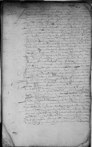 Etude de Me Antoine Limeux à Amiens (étude n°11). Minutes de l'année 1635