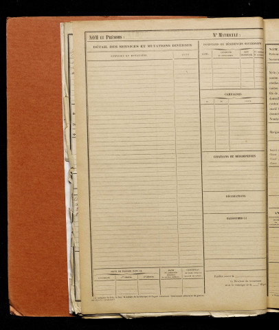 Gaillard, Henri Maurice, né le 20 février 1897 à Sailly-Flibeaucourt (Somme), classe 1917, matricule n° 270, Bureau de recrutement d'Abbeville