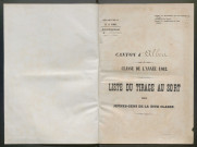 Tirage au sort (arrondissement de Péronne) de l'année 1862